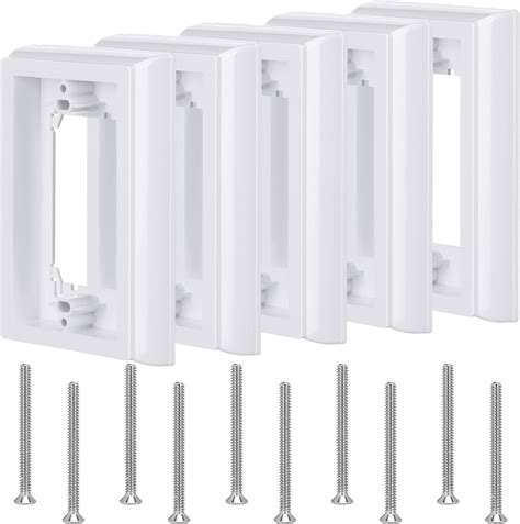 1-gang non metallic box extender|adjustable outlet box extenders.